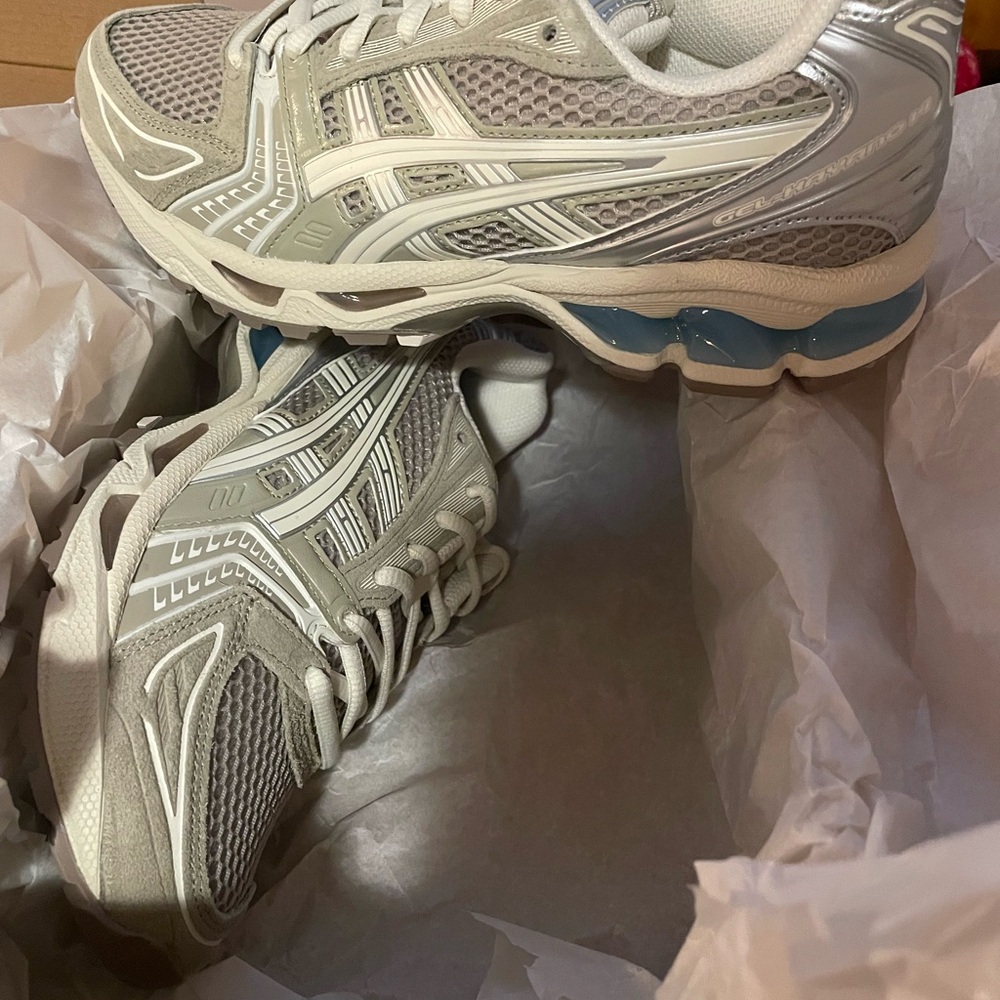 Juliana Salazar x ASICS Gel Kayano 14 Women's Silver Running Shoes